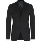 Lange ærmer - Slim Jakkesæt Citta Di Milano Fellini Slim Fit Suit - Black