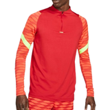 Nike Dri-FIT Strike 1/4 Zip Training Shirt - Gym Red/Bright Crimson/Volt/Vo