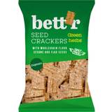 Fødevarer Bett’r Organic Seed Crackers Crispbread 150g 1pack