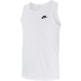 Herre - M Toppe Nike Sportswear Club Men's Tank Top - White/Black