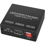 HDMI - HDMI-Switch - High Speed (4K) Kabler Nördic HDMI-EMU1 HDMI EDID Emulator HDMI - HDMI F-F