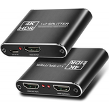 HDMI-Switch - USB B micro Kabler Nördic SGM-147 2xHDMI - HDMI 1.4/Micro USB B Splitter F-F