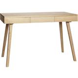 Egetræ skrivebord møbler Hübsch Triple Nature Skrivebord 57x120cm