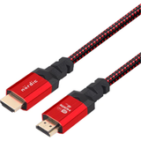 HDMI aktiv - Rød Kabler Nördic HDMI-N1053 2.1 HDMI - HDMI M-M 5m