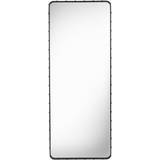 Skind - Sølv Brugskunst GUBI Adnet Black/Silver Vægspejl 70x180cm