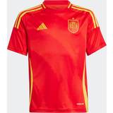 Adidas Supporterprodukter adidas Spain 2024 Home Shirt Junior Better Scarlet 13-14Y
