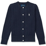 UV-beskyttelse Børnetøj Polo Ralph Lauren Mini Cable Knit Cardigan - Hunter Navy (313543047011)
