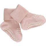 Pink - Polyamid Børnetøj Go Baby Go Bamboo Non-Slip Socks - Soft Pink