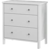 Kommoder Notio Living Tico White Lacquered Kommode 81x84cm