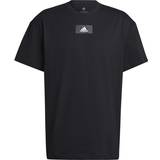 adidas Essentials FeelVivid Drop Shoulder T-shirt - Black