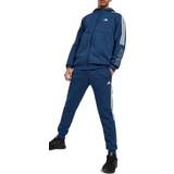 adidas 3-Stripes Fleece Tracksuit - Blue
