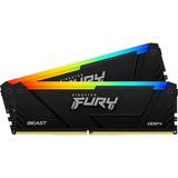 2 - Belysning - DDR4 RAM Kingston FURY Beast RGB DDR4 3200MHz 2x16GB (KF432C16BB2AK2/32)
