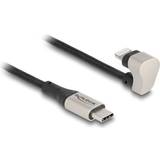 DeLock Sølv Mobiltilbehør DeLock Daten- und Ladekabel USB Type-C zu Lightning für iPho 2 m, USB 2.0 USB Kabel