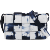 Herre - Multifarvet Håndtasker Bottega Veneta Cassette Intrecciato Acid-Wash Denim Messenger Bag Men Blue