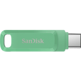 128 GB - USB 3.0/3.1 (Gen 1) USB Stik SanDisk Ultra Dual Drive Go Absintgrøn 128GB USB Stick