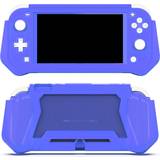 Console Decal Stickers MAULUND Switch Lite 360° Plastik Cover Indbygget Skærmbeskyttelse