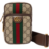 Gucci Skuldertasker Gucci Ophidia Mini Messenger Bag - Beige