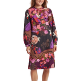 Lange ærmer - Multifarvet Kjoler Nümph Vicki Dress - Vibrant Orchid