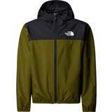 XL Børnetøj The North Face Junior Never Stop Hooded Windwall - Forest Olive (NF0A86TQ-PIB1)