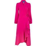 26 - Elastan/Lycra/Spandex - Pink Tøj Cras Lotus Dress - Fuchsia Pink