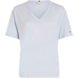 Tommy Hilfiger V-Neck Relaxed T-shirt - Breezy Blue