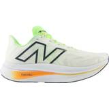 New Balance Herre Løbesko New Balance FuelCell SuperComp Trainer v2 M - White/Bleached Lime Glo/Hot Mango