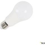 SLV E27 LED-pærer SLV A60 E27 RGBW smart, LED Leuchtmittel weiß milchig 9W CRI90 230°