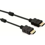 Shiverpeaks HDMI-kabler - Sort Shiverpeaks ST-ST tilslutningskabel 4K ferrit 3m
