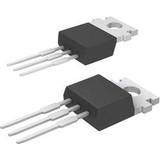 Fairchild Semiconductor Kabelclips & Fastgøring Fairchild Semiconductor ON FQPF6N80C MOSFET 1 N-kanal 51 W TO-220-3