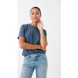 Overdele Gina Tricot Basic tee t-shirts- Grey XXS- Female