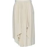 Isabel Marant Hvid Nederdele Isabel Marant Woman Midi skirt Ivory Cotton, Silk