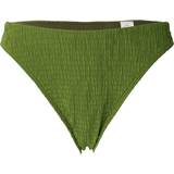 Abercrombie & Fitch Dame Tøj Abercrombie & Fitch Grønne bikinitrusser med mellemhøj talje og smock-snit Del af sæt