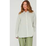 A-View Skjorte Sonja Shirt 068 Green/White