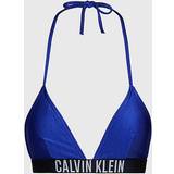 Dame - XXL Bikinitoppe Calvin Klein Triangle Bikini Top Intense Power Blue