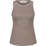 Sofie Schnoor S T-shirts & Toppe Sofie Schnoor Snos434 Toppe & T-Shirts Snos434 Tan/Brown Striped XLARGE