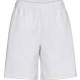 Vans Dame Bukser Vans Elevated Double Knit Relaxed Short W White Heather Storlek XS