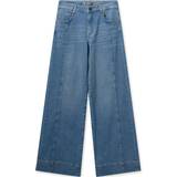 Dame - Slim - W25 Jeans Mos Mosh MMReem Pincourt Jeans LIGHT BLUE