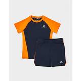 Orange - Piger Øvrige sæt Montirex Infants Peak T-shirt/Short Set - Midnight Blue/Fiery Orange (925741-468)