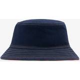 Burberry Bomuld Tilbehør Burberry Reversible Denim Bucket Hat Indigo/Pillar