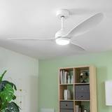 InnovaGoods Loftlamper InnovaGoods LED Fan with 3 Flaled Ceiling Flush Light
