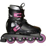 Sort Tilbehør til rulleskøjter Roxa Beetle Adjustable Kids Roller Skate Black/Cerise 37-41