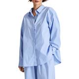 Stylein V-udskæring Tøj Stylein Jeanne Shirt Blå