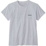 Dame - Jersey T-shirts & Toppe Patagonia Women's P-6 Logo Responsibili-Tee - White