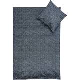 Marmor Tekstiler Borg Living Junior sengetøj 100x140 Marble blue Bomuldssatin