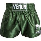 Kampsportdragter Venum Classic Muay Thai Shorts Khaki Weiss Größe