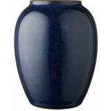 Blå Brugskunst Bitz 100394496 Dark Blue Vase 12.5cm