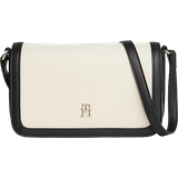 Tommy Hilfiger Imiteret læder Håndtasker Tommy Hilfiger Essential Small Crossbody Bag - White Clay/Black