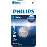 Philips Batterier - Knapcellebatterier Batterier & Opladere Philips CR2032