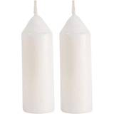 Lysestager, Lys & Dufte UCO Relags White Stearinlys 15cm 3stk