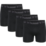 Jersey - Slim Tøj Hummel Marston Boxer 4-pack - Black
